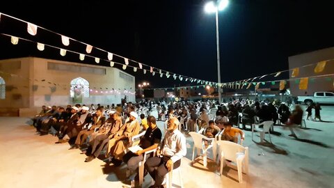 تصاویر/ جشن عید غدیر در مسجد امام هادی شهرستان قشم