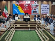 تصاویر/ جلسه شورای اداری گناوه با حضور آیت الله حسینی بوشهری