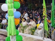 تصاویر/ جشن بزرگ سادات گناوه در عید غدیر