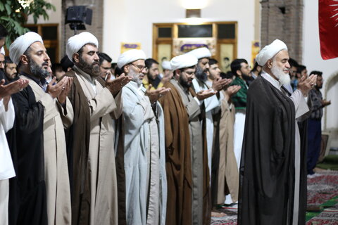 تصاویر/ مراسم جشن عید سعید غدیر و آغاز رسمی شانزدهمین اردوی آموزشی-فرهنگی-تبلیغی مدرسه علمیه علوی قم در شهر قزوین
