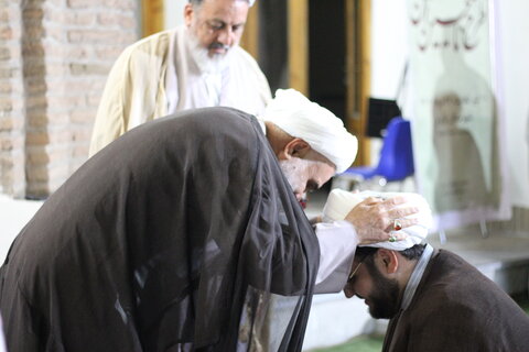 تصاویر/ مراسم جشن عید سعید غدیر و آغاز رسمی شانزدهمین اردوی آموزشی-فرهنگی-تبلیغی مدرسه علمیه علوی قم در شهر قزوین