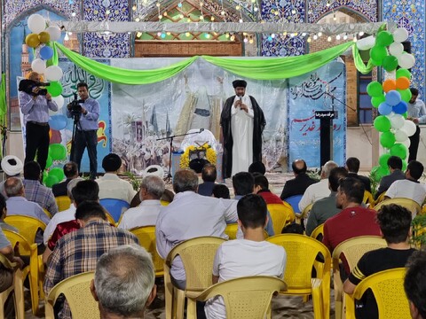 جشن بزرگ سادات گناوه در عید غدیر