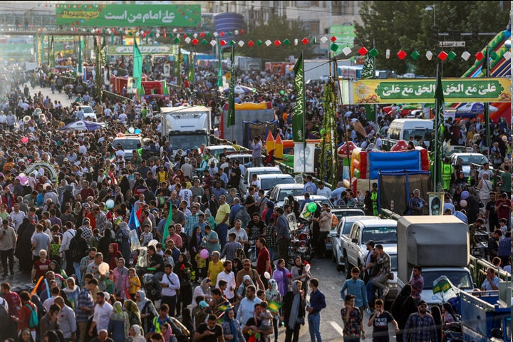 جشن میلیونی تهرانی ها/ غدیری ها در تهران طوفان به پا کردند + عکس