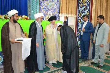 تصاویر/ آیین عمامه گذاری طلاب در بوشهر