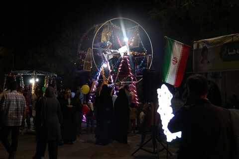 تصاویر/ مراسم شب عید غدیر در میهمانی یک کیلومتری ارومیه