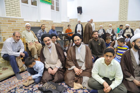 جشن عید غدیر و عمامه‌گذاری طلاب با حضور آیت الله العظمی شبیری زنجانی