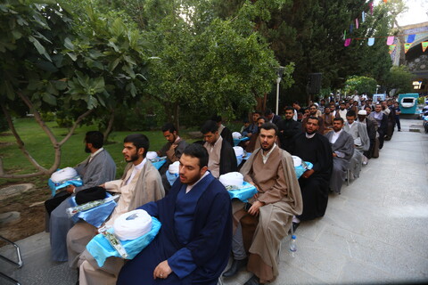 مراسم عمامه‌گذاری طلاب حوزه علمیه اصفهان
