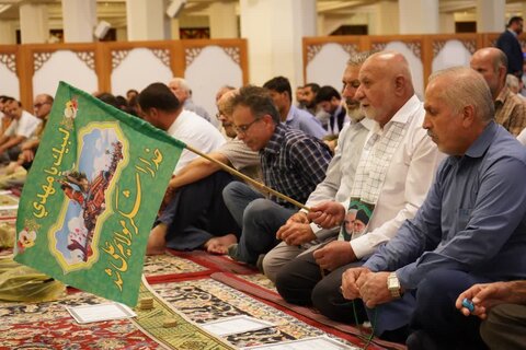 تصاویر| مراسم جشن عید غدیر در حرم مطهر احمد بن موسی(ع)