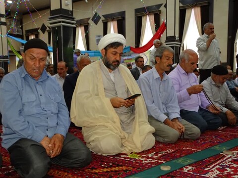 تصاویر/ اقامه نماز جمعه شهرستان چهاربرج