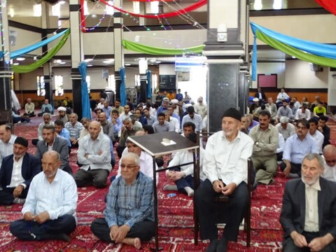 تصاویر/ اقامه نماز جمعه شهرستان چهاربرج