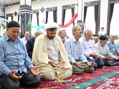 تصاویر/ اقامه نماز جمعه شهرستان چهاربرج