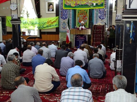 تصاویر/ اقامه نماز جمعه شهرستان چهاربرج