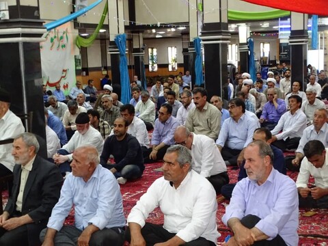 تصاویر/ اقامه نماز جمعه شهرستان چهاربرج