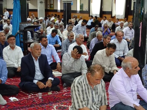 تصاویر/ اقامه نماز جمعه شهرستان چهاربرج