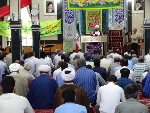 تصاویر/ اقامه نماز جمعه شهرستان چهاربرج