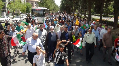 تصاویر/حضور مردم در پیاده روی و جشن عید غدیر در مهرشهر