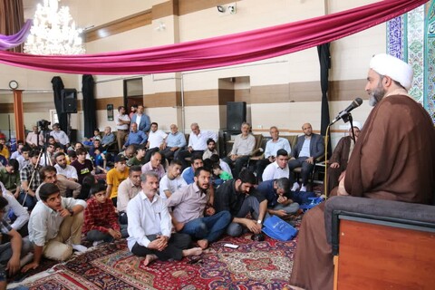 تصاویر/ مراسم جشن عید غدیر در مسجد یوردشاهی ارومیه