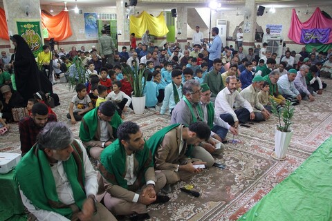 مراسم عید غدیر در روستای چارک دشتی با حضور نماینده ولی فقیه