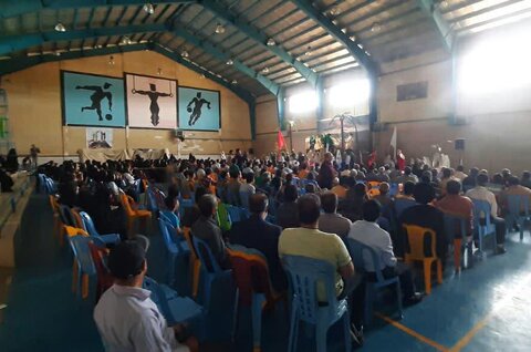 تصاویر/ بازسازی واقعه غدیرخم در شهر حسن‌آباد «یاسوکند»