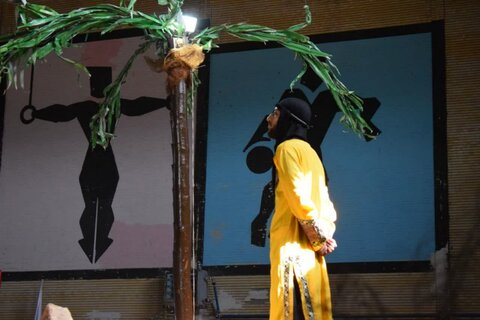 تصاویر/ بازسازی واقعه غدیرخم در شهر حسن‌آباد «یاسوکند»