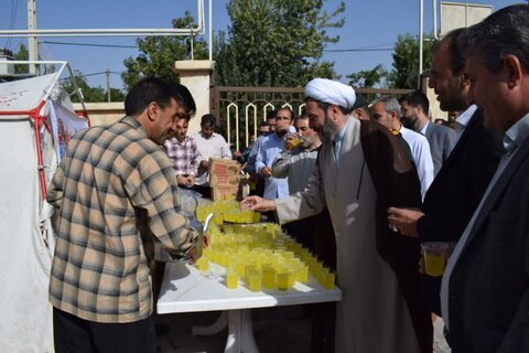 تصاویر/ بازسازی واقعه غدیرخم در شهر حسن‌آباد «یاسوکند»