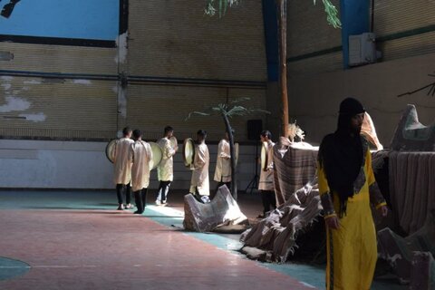 تصاویر/ بازسازی واقعه غدیرخم در شهر حسن‌آباد «یاسوکند»