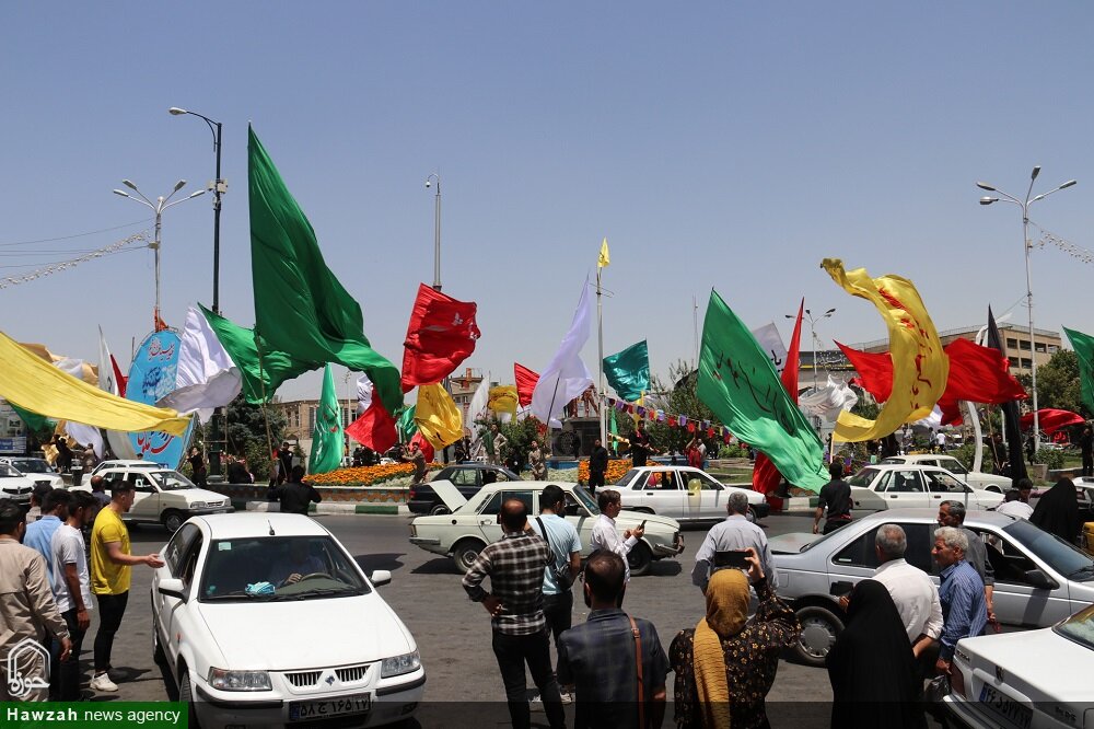 تصاویر/ حال و هوای ارومیه در روز عید غدیر