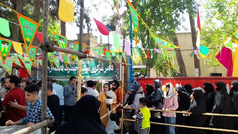 تصاویر/ پارس آباد مغان غرق در شادی عید غدیر