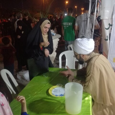 جشن غدیر در کنار ساحل بوشهر