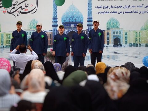 تصاویر / مراسم جشن غدیر در مدرسه علمیه سردارین قزوین