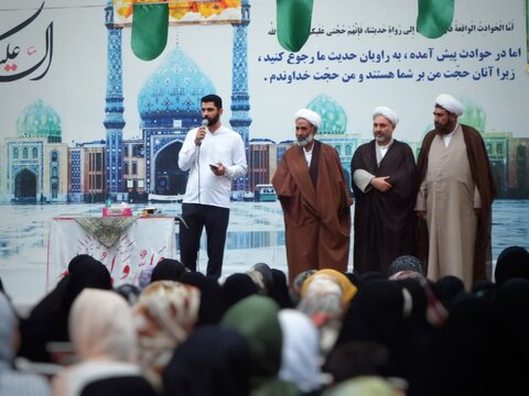 تصاویر / مراسم جشن غدیر در مدرسه علمیه سردارین قزوین