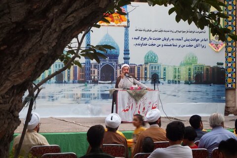 تصاویر / مراسم جشن غدیر در مدرسه علمیه سردارین قزوین