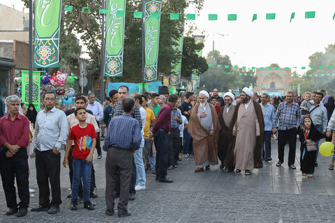 تصاویر/ برگزاری جشن غدیر در خیابان شهدای قزوین