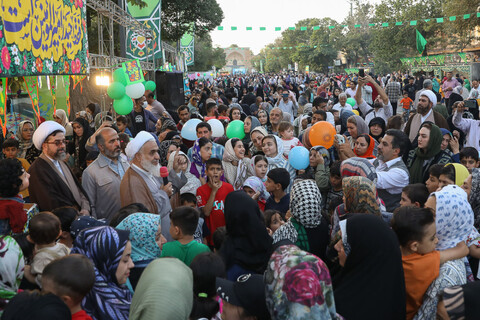 تصاویر/ برگزاری جشن غدیر در خیابان شهدای قزوین