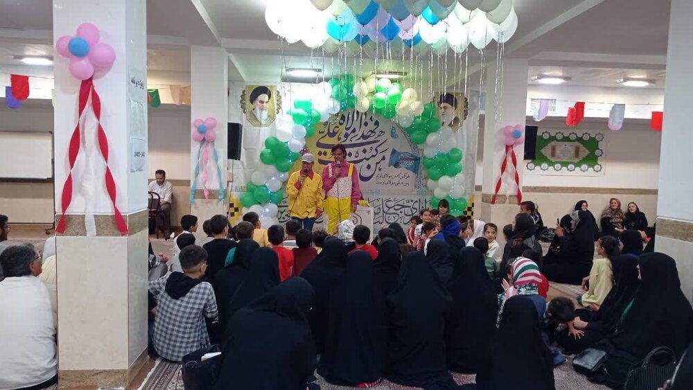 جشن خانوادگی غدیر مدرسه علمیه فاطمه الزهراء(س) مرند + عکس