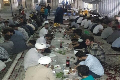 تصاویر/ جشن «عید غدیر» در مدرسه علمیه مشکات کرمانشاه