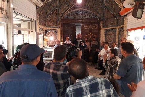 مراسم چهار پایه خوانی در «عید غدیر» در کرمانشاه