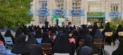کلیپ| مراسم جشن عید سعید غدیر در مدرسه‌ علمیه صادقیه تبریز