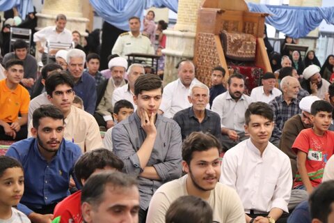 مجالس جشن و کاروان شادی بمناسبت عیدسعید غدیرخم در حوزه علمیه بناب