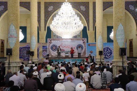 مجالس جشن و کاروان شادی بمناسبت عیدسعید غدیرخم در حوزه علمیه بناب