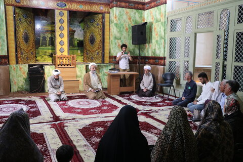 تصاویر| قرائت خطبه عقد یک زوج جوان در مدرسه علمیه منصوریه