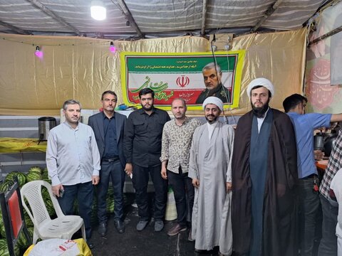 تصاویر/ مراسم و جشن موکب پایگاه مقاومت بسیج مهدیه تبریز