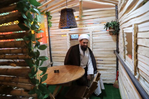 تصاویر / بازدید امام جمعه همدان از روند آماده سازی کافه دخترانه