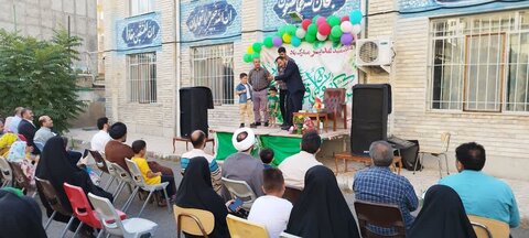 تصاویر/ مراسم جشن عید سعید غدیر در مدرسه‌ی علمیه صادقیه تبریز