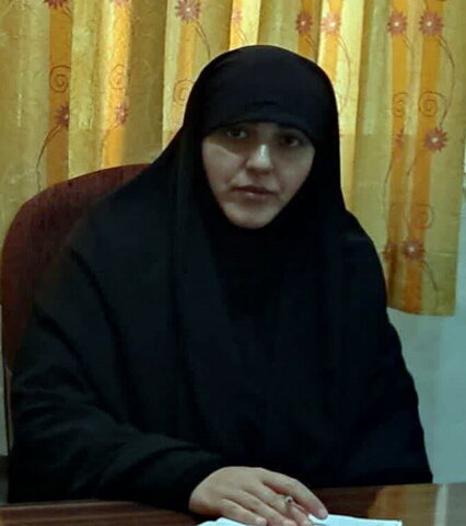 زهرا ازوجی، مدیر مدرسه علمیه خواهران امام حسین(علیه السلام) چالوس