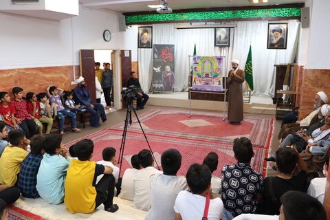 تصاویر| حضور بیش از 200 دانش آموز در مدرسه علمیه منصوریه