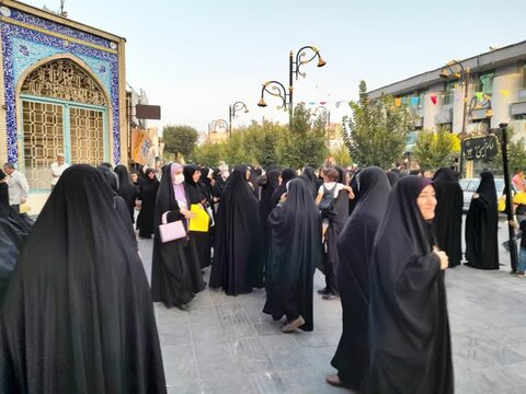 تجمع مدافعان حجاب و عفاف