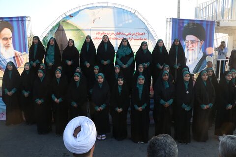 تصاویر/ تجمع بزرگ عفاف و حجاب در ارومیه