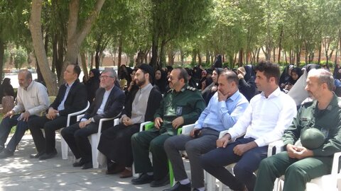 تصاویر/ تجمع بزرگ بانوان فاطمی در هادیشهر