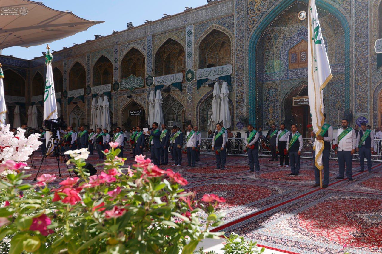 تصاویر/ گرامیداشت روز مباهله در حرم  امیر مؤمنان علی (ع)